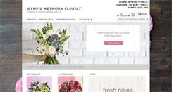 Desktop Screenshot of karinyafloristflowers.com.au